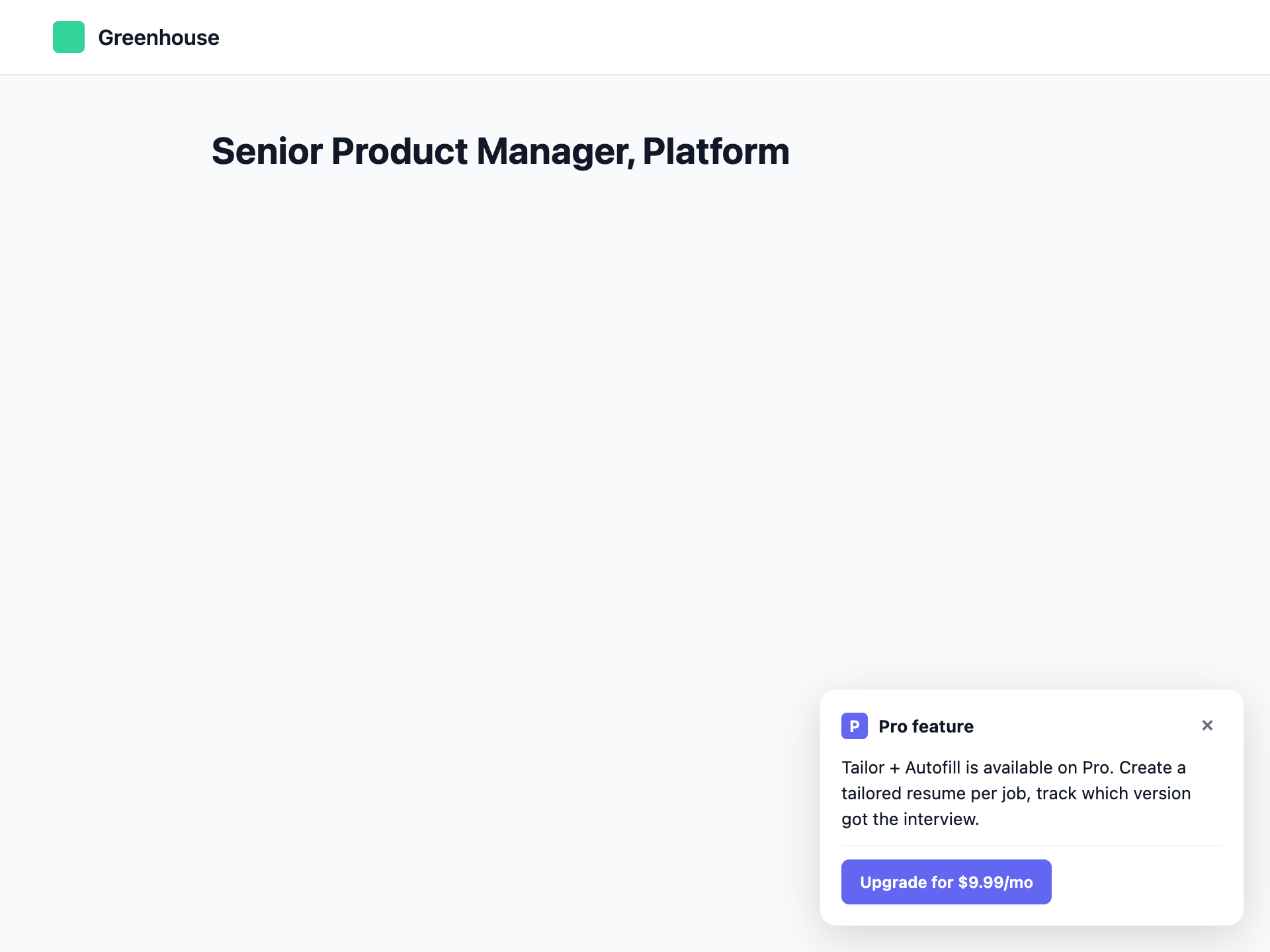 Pro feature paywall card